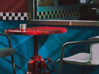 Photo d'une banquette de diner à New York