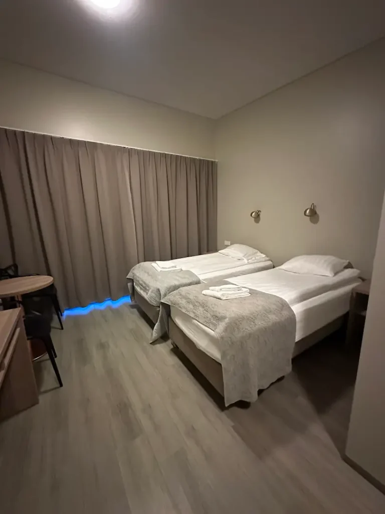 Chambre de l'Arnastapi hotel dans la péninsule de Snæfellsnes en Islande