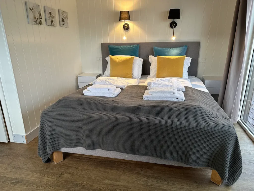 Chambre de l'hôtel Frost and Fire Boutique Hotel à Hveragerði en Islande