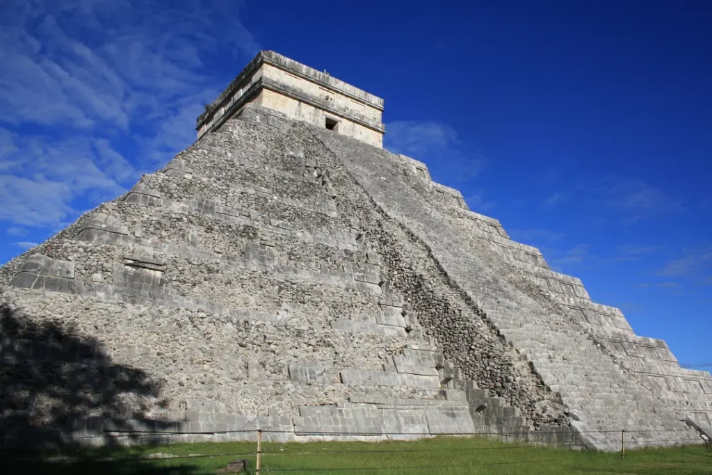 Photos du site de Chichen Itza lors de la visite d'une mère et de son ado, près de Valladolid au Mexique