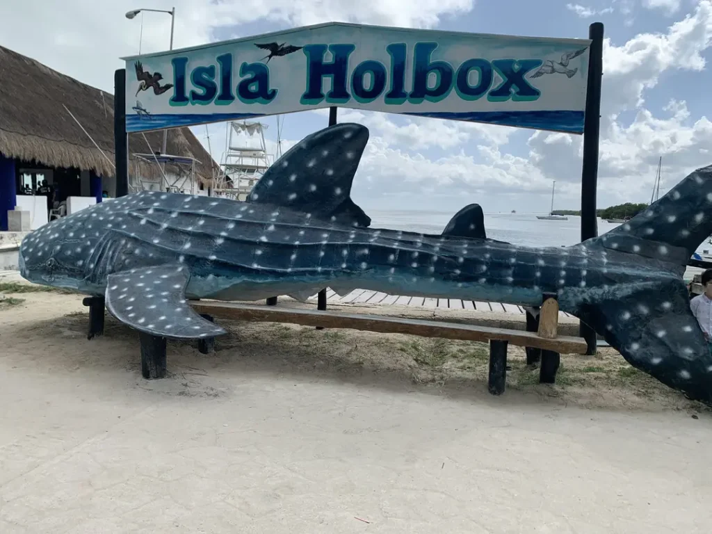 Ile de Holbox au Mexique visitée par une mère et son ado