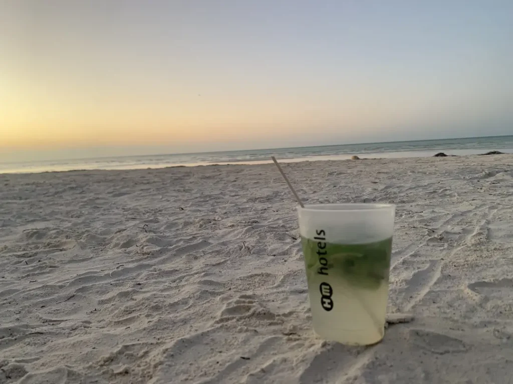 Ile de Holbox au Mexique visitée par une mère et son ado