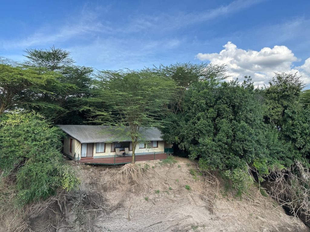 Maison tented camp au Prideinn Mara Camp, Parc National du Masaï Mara, Kenya