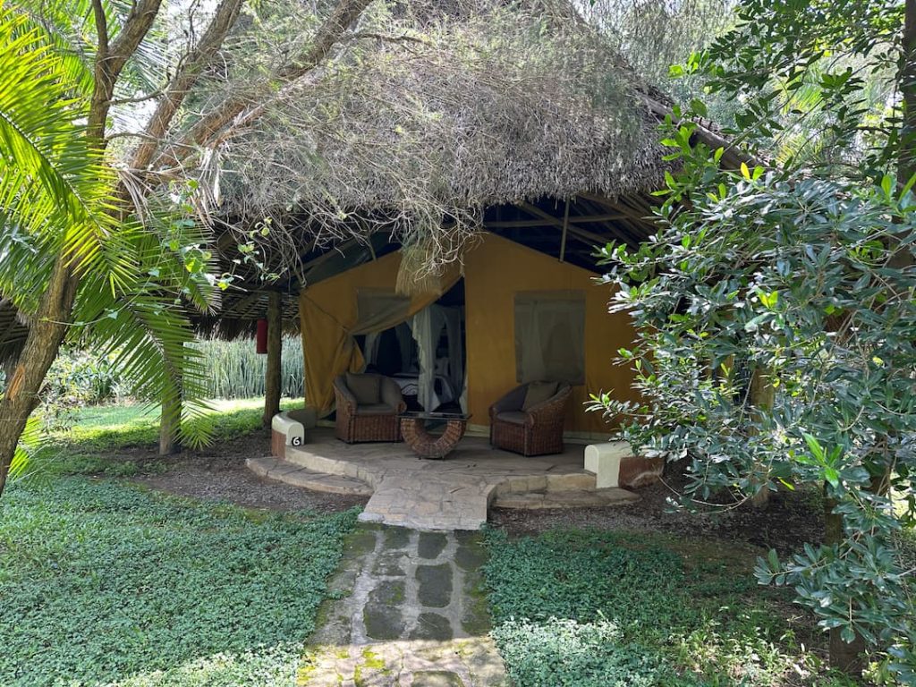 Tente au Flamingo Hill Tented Camp, Parc National du Lac Nakuru, Kenya