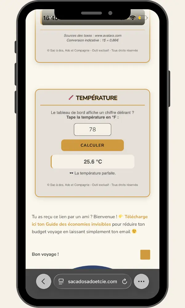 Convertisseur degrés Fahrenheit en Celsius Vallée de la Mort et météo USA