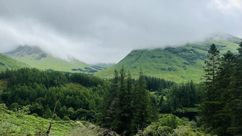 Vallée de Glencoe, Highlands, Ecosse, Royaume Uni