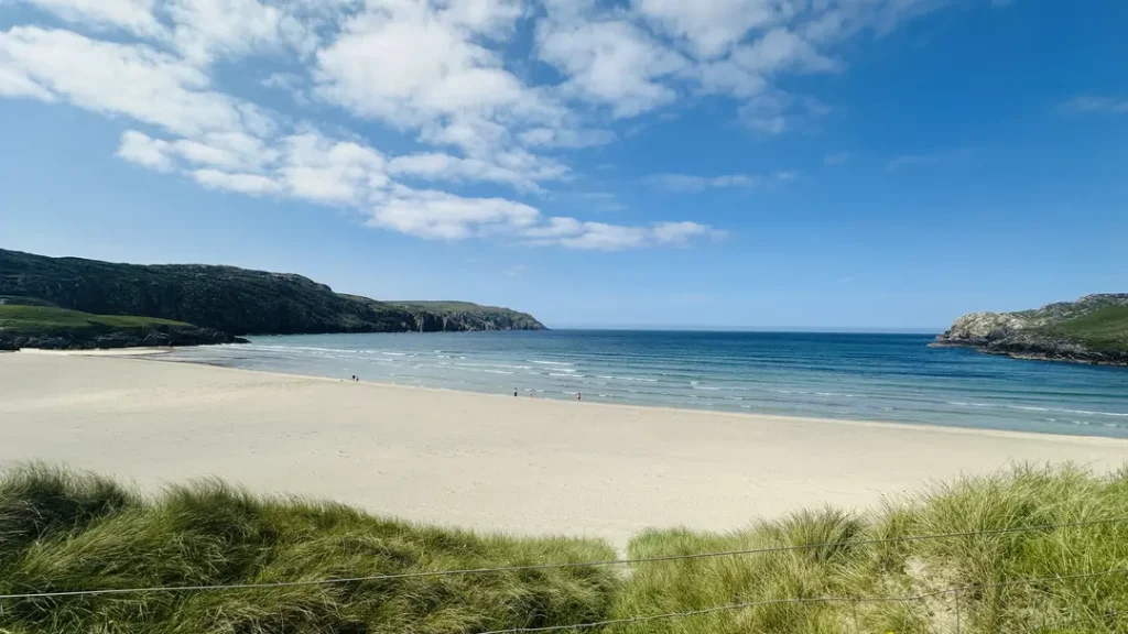 Plage de Cliff Beach, Ile de Lewis, Hebrides extérieures, Ecosse, Royaume Uni